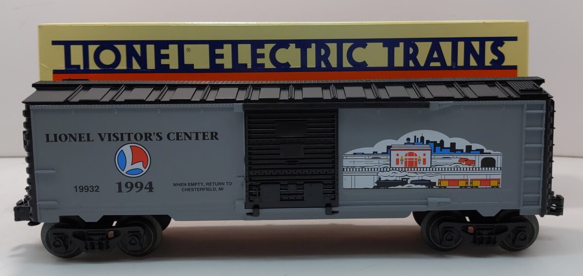 Lionel 6-19932 O Gauge 1994 Lionel Visitor's Center Boxcar EX/Box