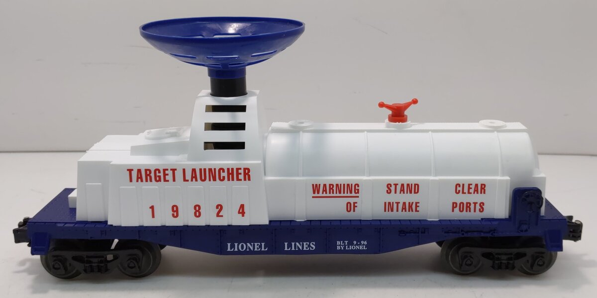 Lionel 6-19824 O Gauge U.S. Army Operating Target Launching Car #19824