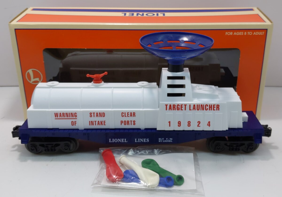 Lionel 6-19824 O Gauge U.S. Army Operating Target Launching Car #19824
