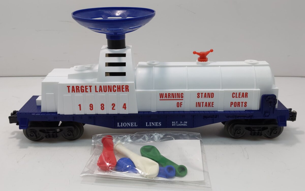Lionel 6-19824 O Gauge U.S. Army Operating Target Launching Car #19824