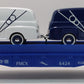 Lionel 6-16985 O Gauge Eastwood Automobilia Flatcar w/ Ford Panel Trucks #6424 NIB