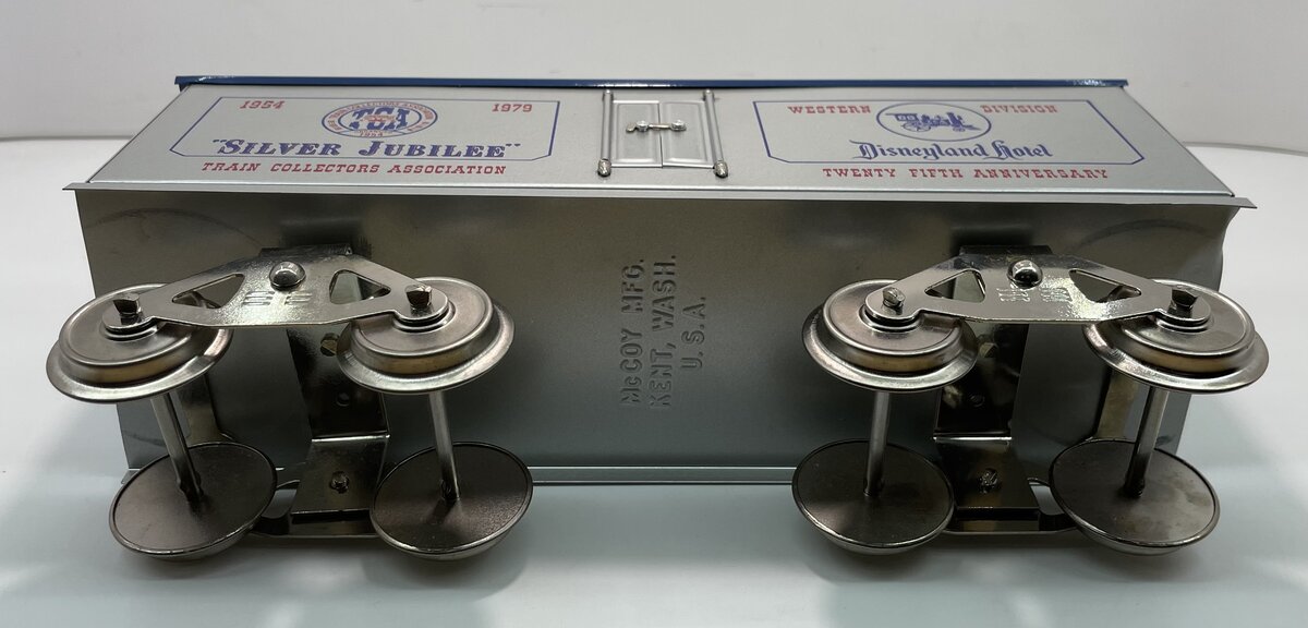 McCoy 1000-79 STD Gauge TCA "Silver Jubilee" 1954-1979 Disneyland Hotel Boxcar LN/Box
