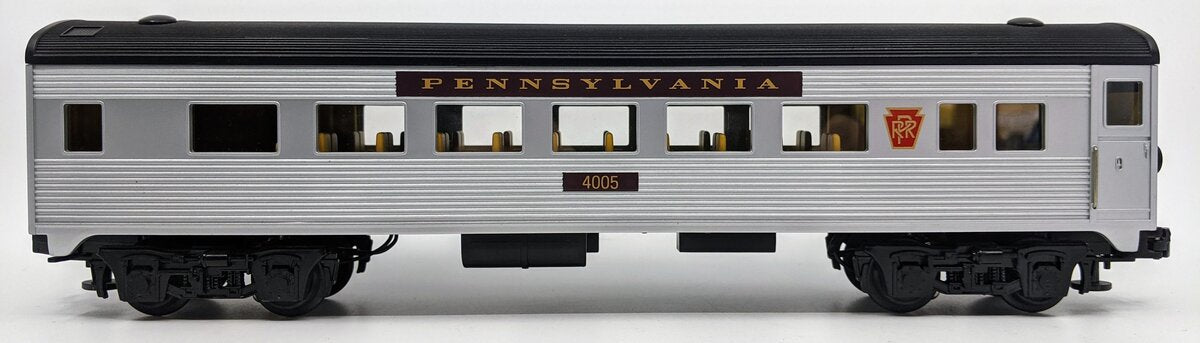 MTH 30-6071 O Gauge Pennsylvania Streamlined Coach Passenger Car #4005 LN/Box