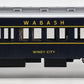MTH 30-6262E O Gauge Wabash Madison Observation Car "Windy City LN/Box