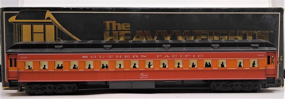K-Line K2017 O Southern Pacific Daylight 18" Heavyweight Coach Car #2017 LN/Box