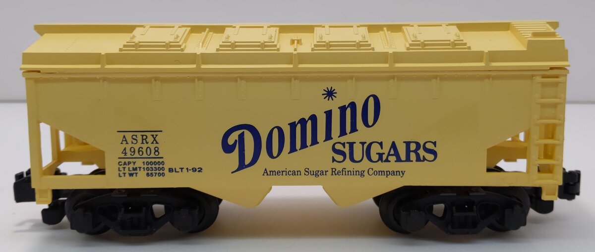 American Flyer 6-49608 S Gauge Domino Sugar Covered Hopper #49608 LN/Box