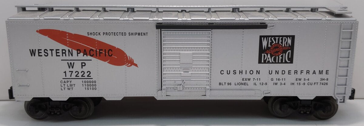 Lionel 6-17222 O Gauge Western Pacific Boxcar #17222 LN/Box
