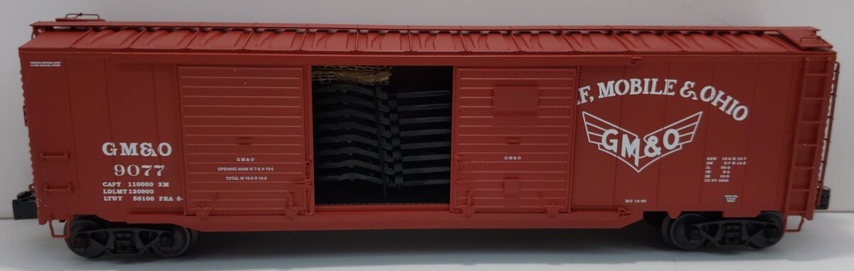 Lionel 6-17283 O Gauge Gulf, Mobile & Ohio Double Door Boxcar #9077 LN/Box
