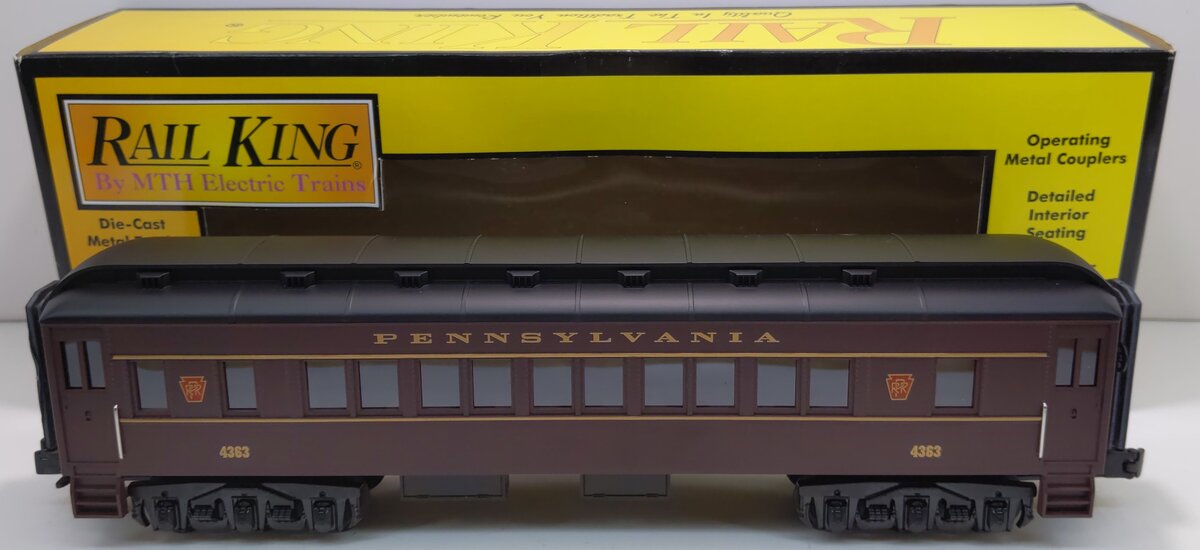 MTH 30-6202 O Pennsylvania Madison Coach Car #4363 LN/Box