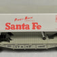 Lionel 6-16940 AT&SF Flatcar with Trailer LN