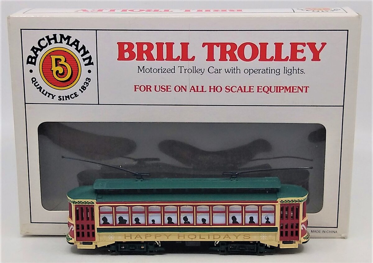 Bachmann 61040 HO Scale Christmas Trolley