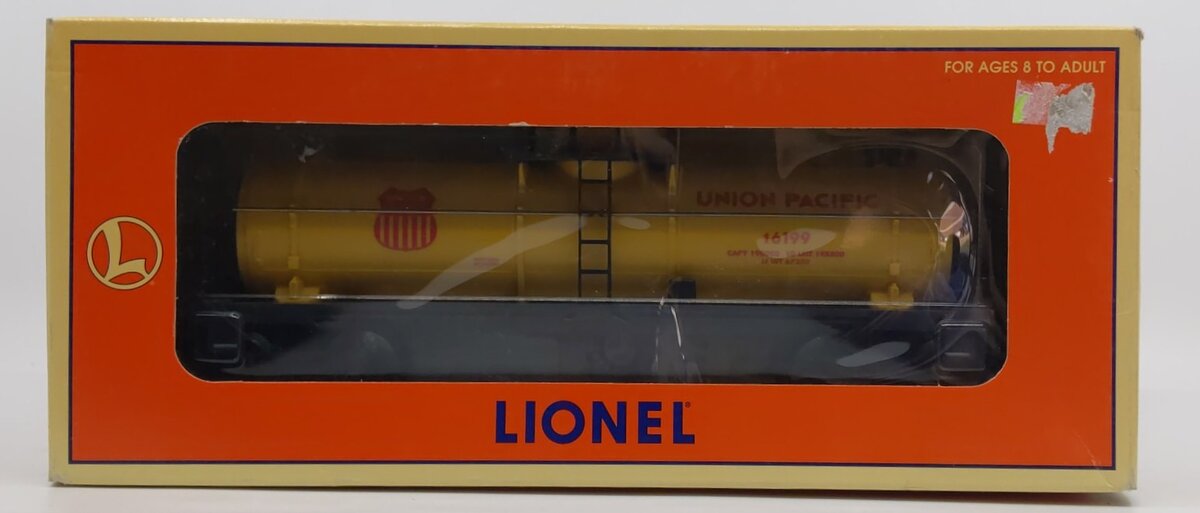 Lionel 6-16199 O Gauge Union Pacific Single Dome Tank Car NIB