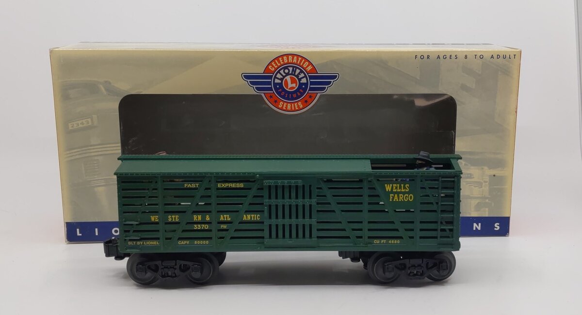 Lionel 6-26765 O Gauge PWC Wells Fargo Operating Sheriff And Outlaw Car #3370 EX/Box