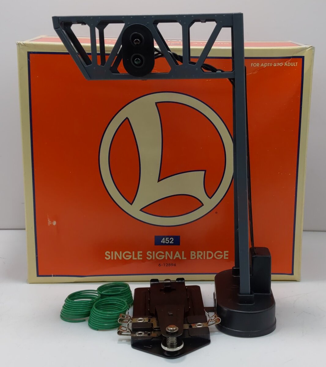 Lionel 6-12894 Operating Single Signal Bridge LN/Box