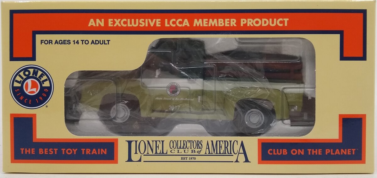 Lionel 6-58269 O Scale LLCA 2017 Registration Gift 1955 Motorized Pick-Up