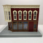 MTH 30-90353 Assembled Taylors Video Studio Corner Building w/ Blinking Sign