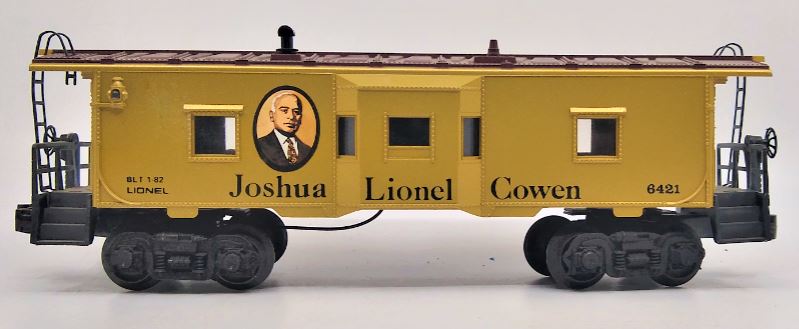 Lionel 6-6421 O Gauge Joshua L. Cowen Bay Window Illuminated Caboose LN/Box