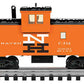 K-Line K613-1791 O Gauge New Haven Extended Vision Smoking Caboose #C-516 LN/Box