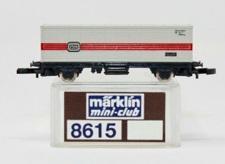 Marklin 8615 Z Scale Mini Club DB Container Car LN/Box