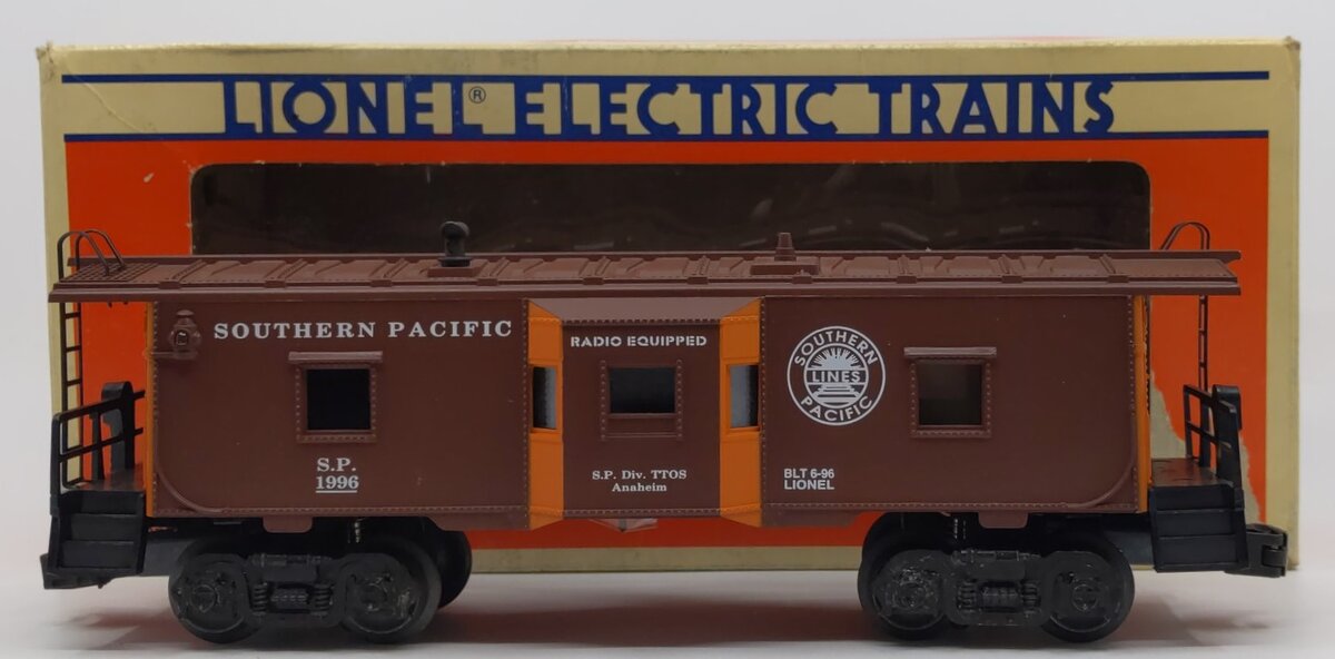 Lionel 6-52079 O Gauge TTOS 30th Anv. Southern Pacific Bay Window Caboose #1996 LN/Box