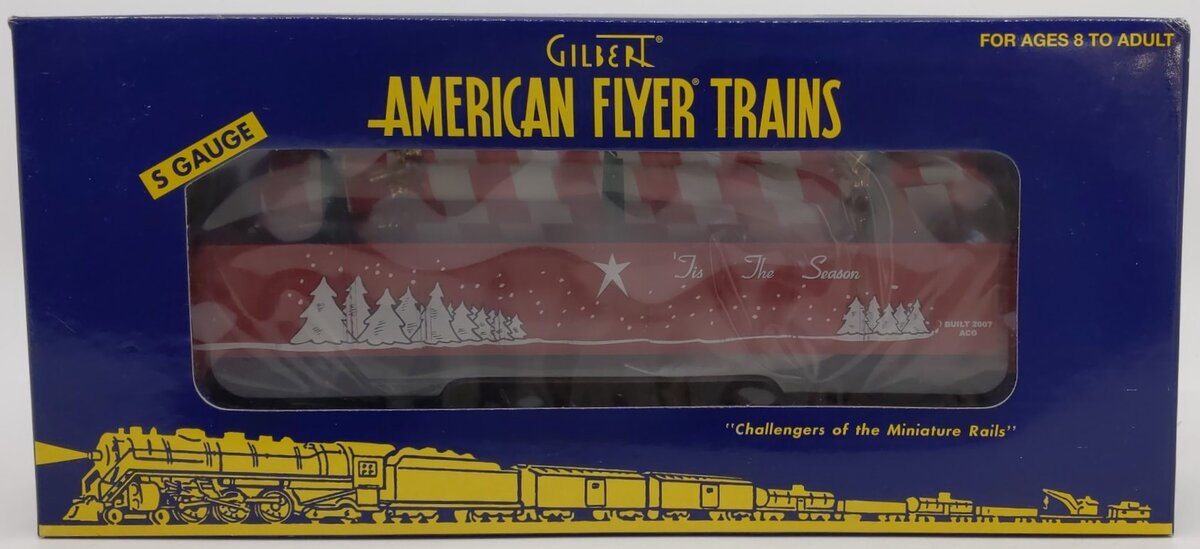 American Flyer 6-48553 S Christmas Gondola With Candy Canes Load