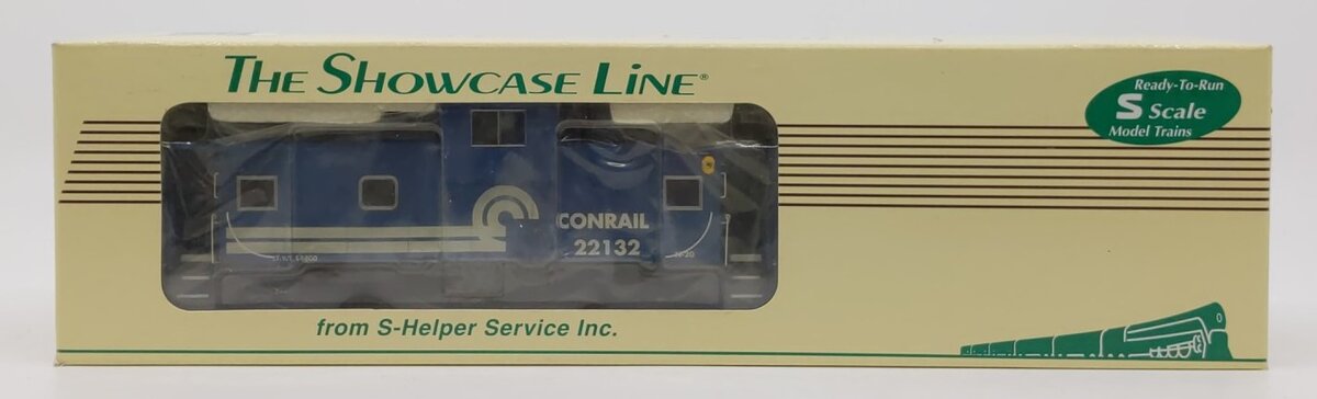 S-Helper Service 00229 S Gauge Conrail N-20 Caboose #22132 VG/Box