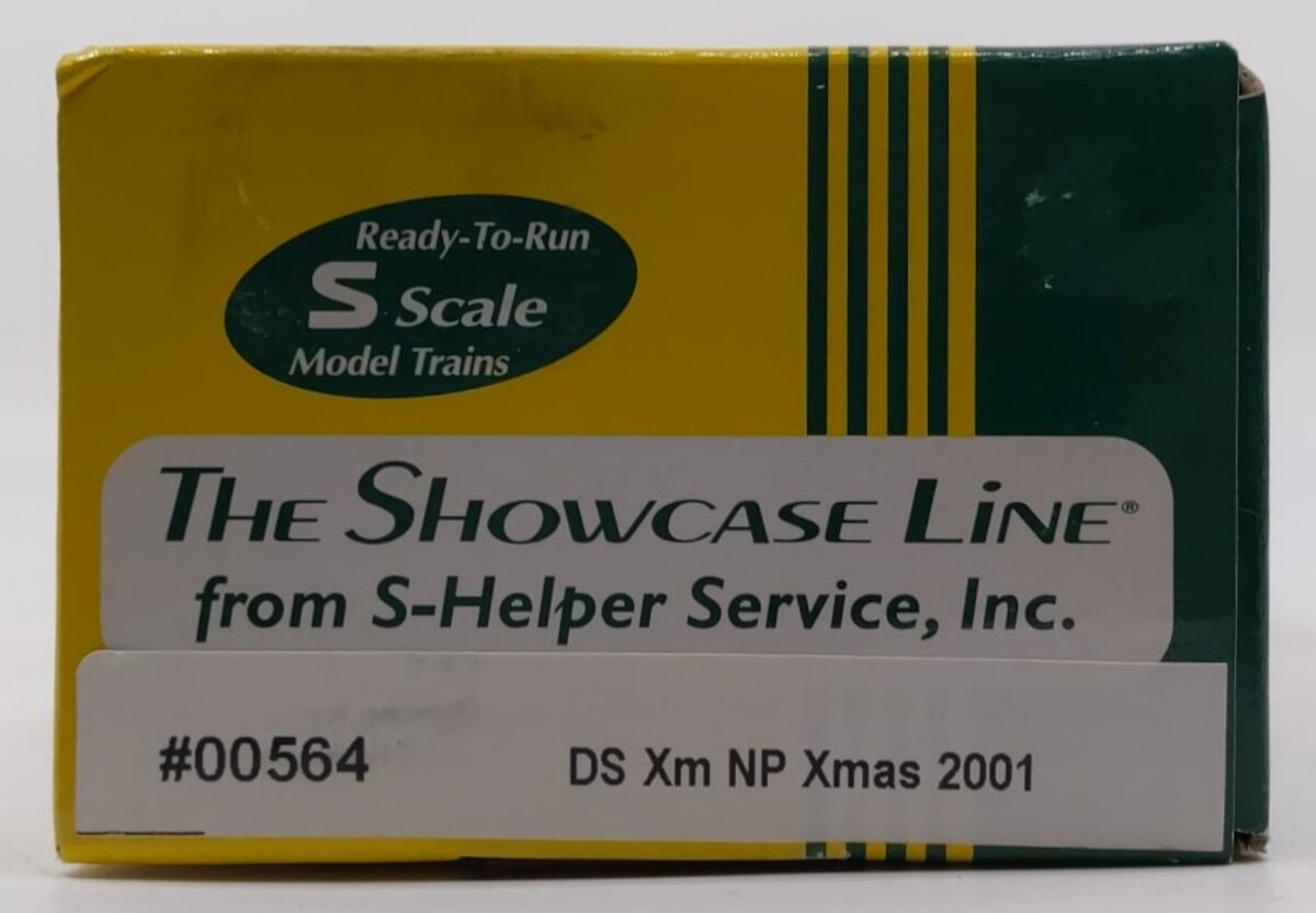 S-Helper Service 00564 S Northern Pacific Double Sheathed Xmas 2001 Boxcar EX/Box