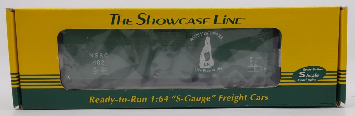 S-Helper Service 00806 S Gauge NRSC 40' Steel Re-Built Box Car #402 LN/Box