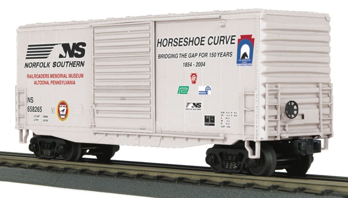MTH 30-74685 O Gauge Norfolk Southern 40' High Cube Box Car #658265
