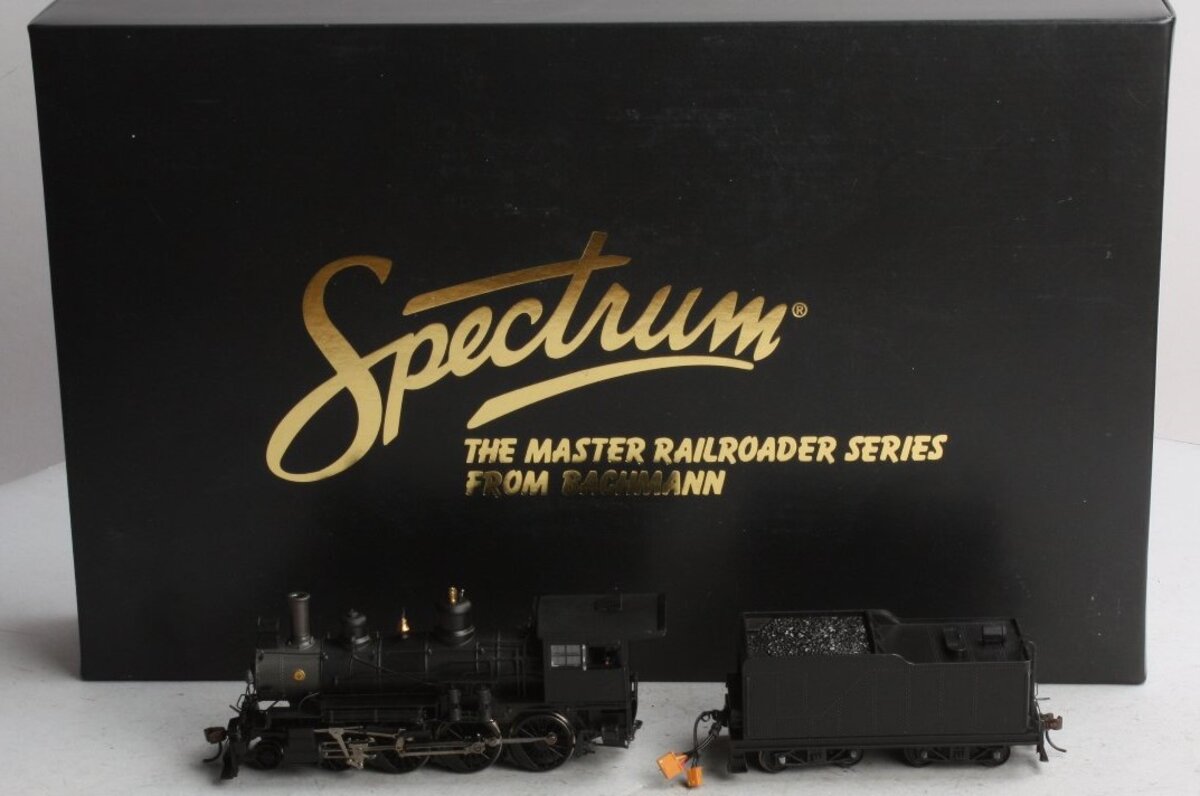 Bachmann 82307 HO Black Undecorated Baldwin 4-6-0 Steam Locomotive & Tender LN/Box