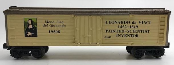 Lionel 6-19508 O Gauge Leonardo Da Vinci Reefer Car LN/Box