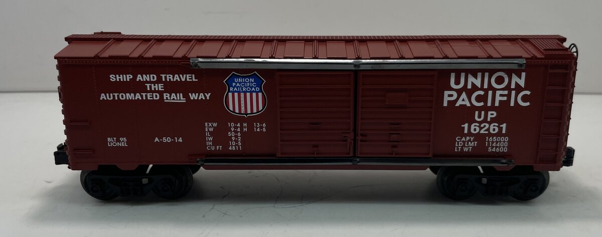 Lionel 6-16261 O Gauge Union Pacific Double Door Boxcar EX/Box