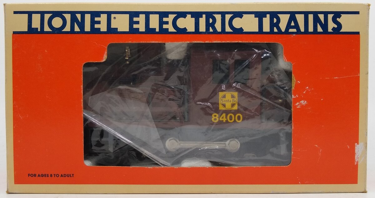 Lionel 6-18400 O Gauge Santa Fe Rotary Snowplow LN/Box
