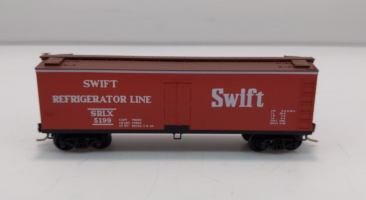 Micro-Trains 04900400 N Swift Refrigerator Line 40' Double Sheathed Reefer #5199