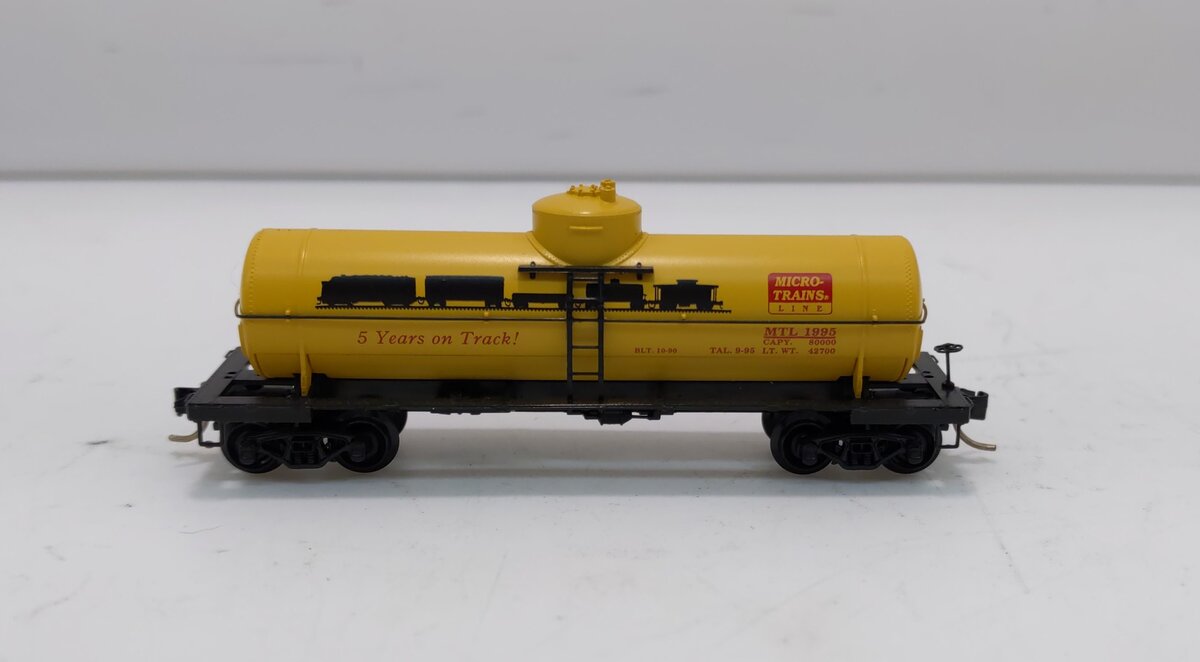 Micro-Trains 06500380 N 5th Anniversary 39' Single Dome Tank Car #1995 LN/Box