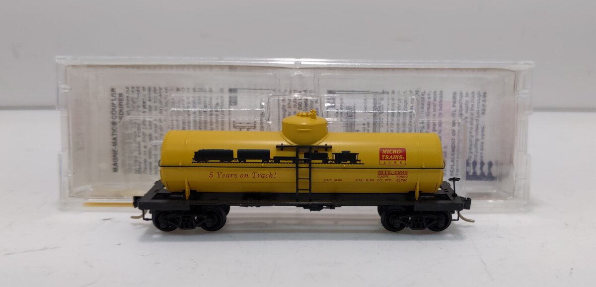 Micro-Trains 06500380 N 5th Anniversary 39' Single Dome Tank Car #1995 LN/Box