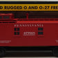 MTH 30-7700 Pennsylvania Semi-Scale Illuminated Caboose LN/Box