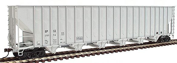Walthers 932-5688 HO Scale GP Greenville 7K Cubic Foot Wood Chip Hopper #10174