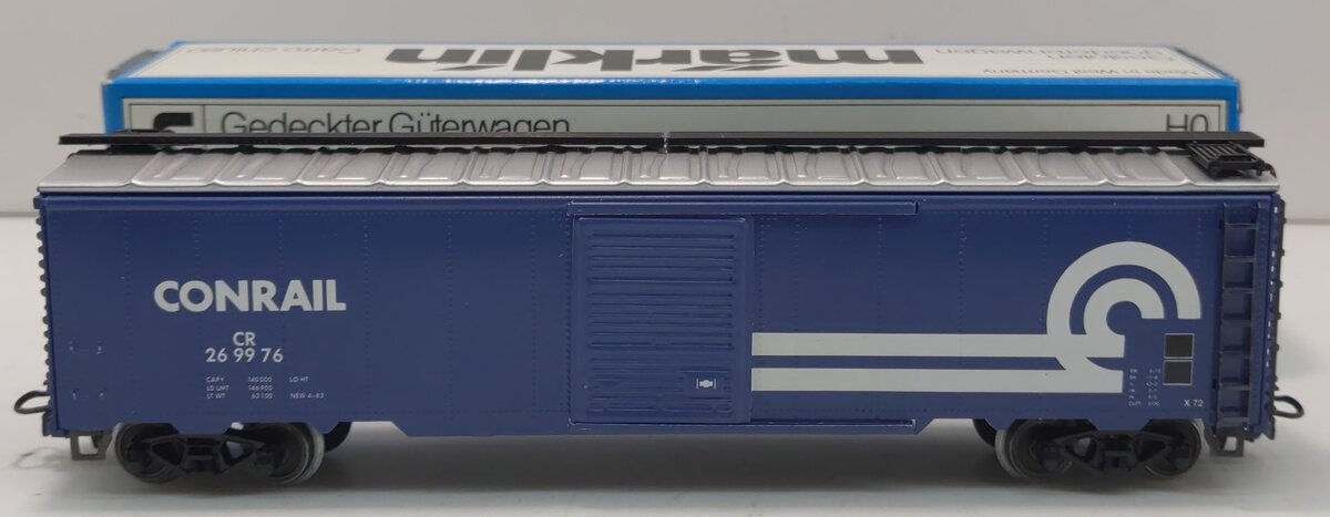 Marklin 4776 HO Scale Conrail Boxcar #269976 LN/Box