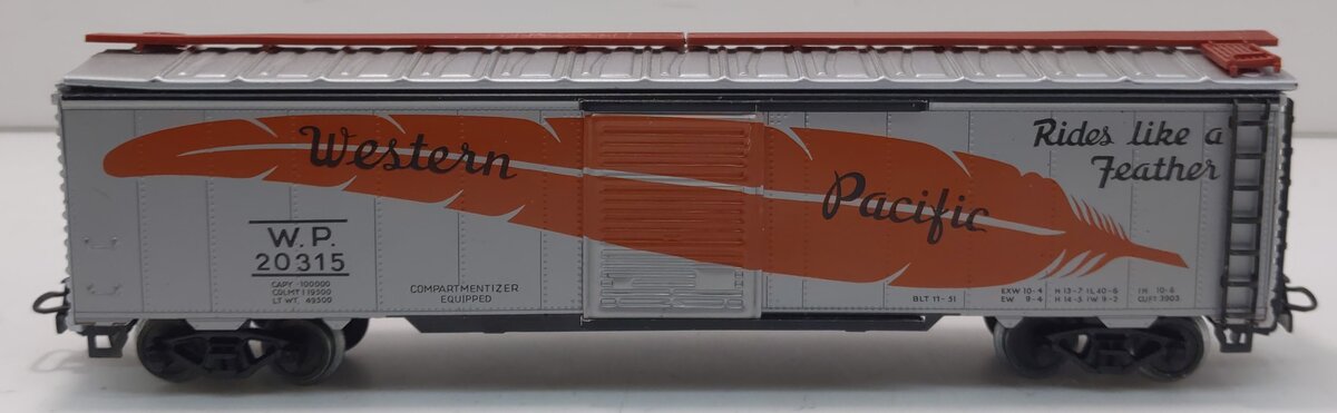 Marklin 4571 HO Scale Western Pacific Boxcar #20315 LN/Box