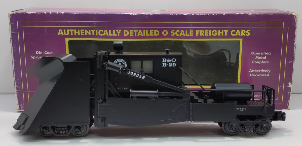 MTH 20-98225 O Gauge Baltimore & Ohio Jordan Spreader NIB
