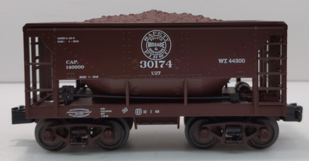 MTH 30-75457 O Duluth Missabe & Iron Range Ore Car #30174 with Load