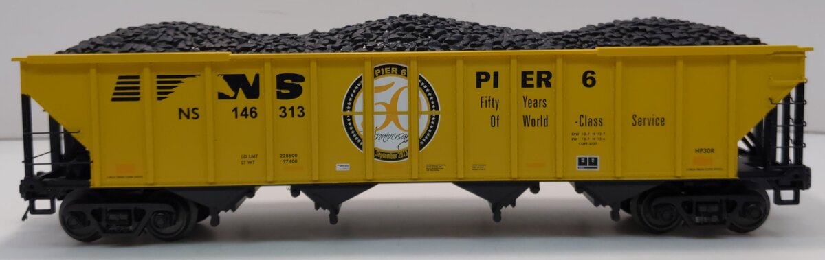 MTH 20-97841 O Norfolk Southern 4-Bay Hopper Car #146313 LN/Box
