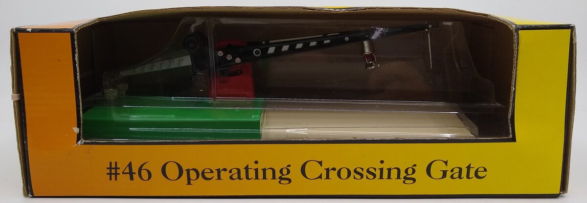 MTH 30-11017 O Operating Crossing Gate #46 NIB