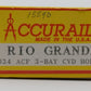 Accurail 2034 HO Scale Rio Grande ACF 3-Bay Covered Hopper #15590