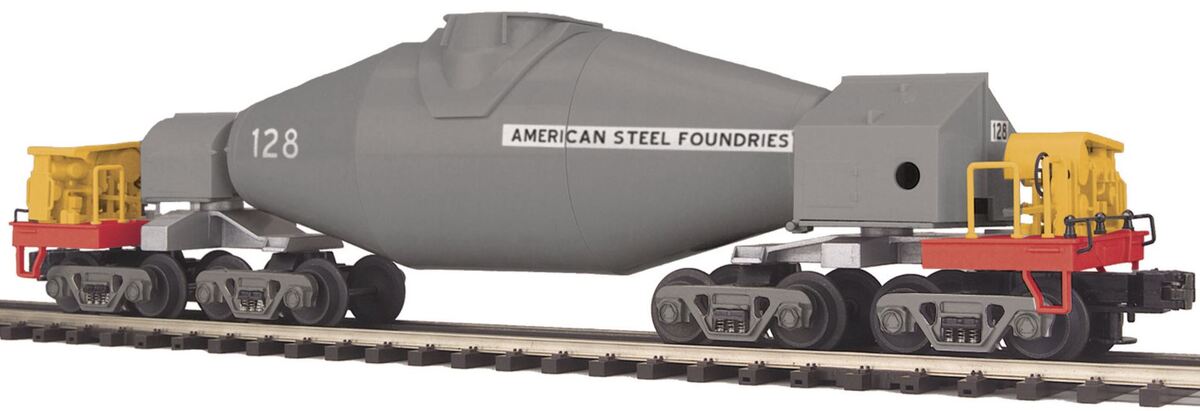 MTH 20-98314 O American Steel Hot Metal Car #128 NIB
