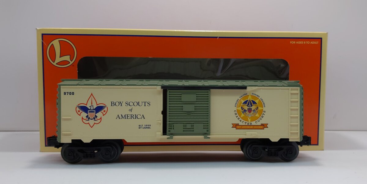 Lionel 6-26237 O Gauge Boy Scout Boxcar #9700 LN/Box