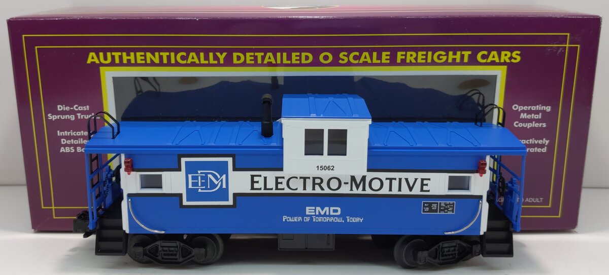 MTH 20-91006 O Gauge EMD Extended Vision Caboose #15062 NIB