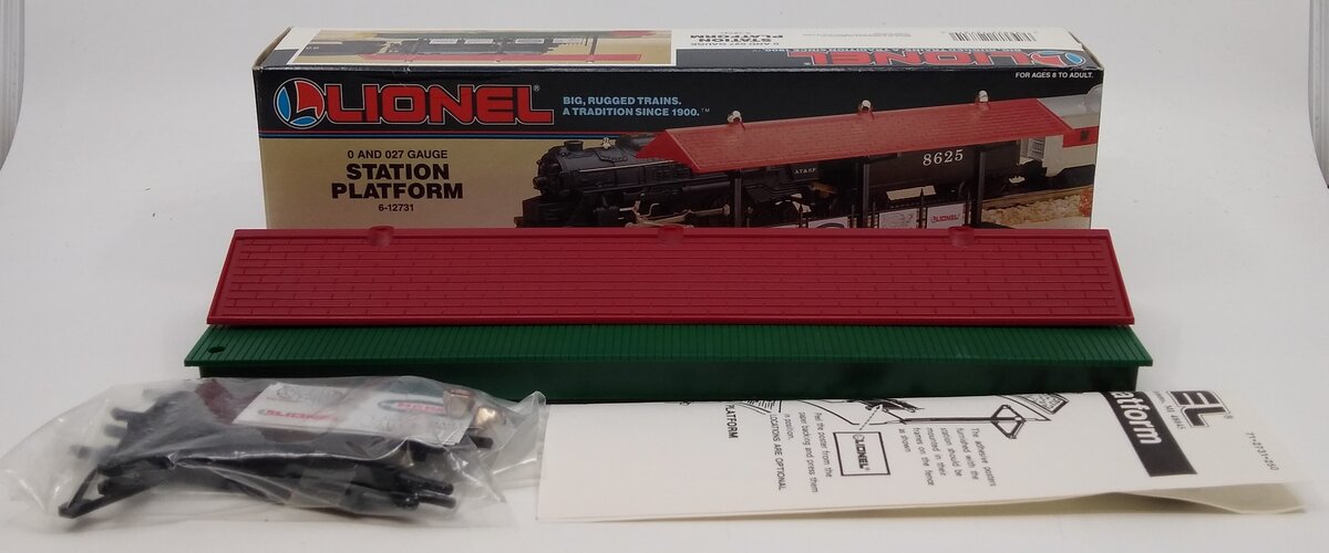 Lionel 6-12731 O Scale Train Station Platform Model Building Kit