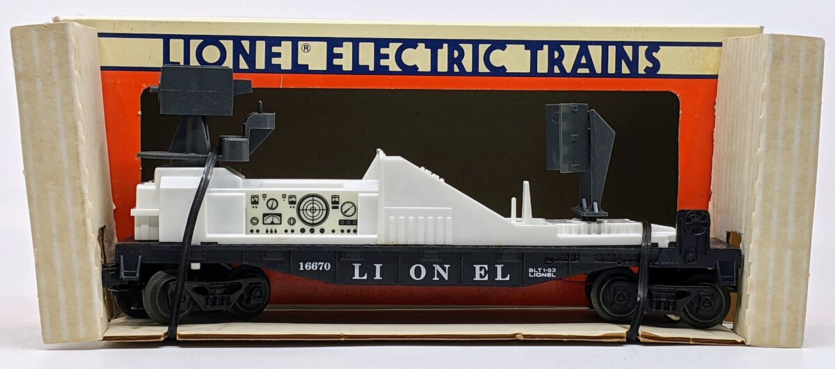 Lionel 6-16670 O Gauge Operating TV Car #16670 NIB